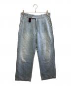 Vivienne Westwoodヴィヴィアンウエストウッド）の古着「デニムパンツ」｜スカイブルー