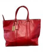 COACHコーチ）の古着「トートバッグ」｜レッド