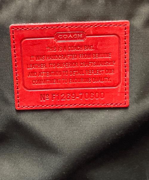 COACH（コーチ）COACH (コーチ) トートバッグ レッドの古着・服飾アイテム