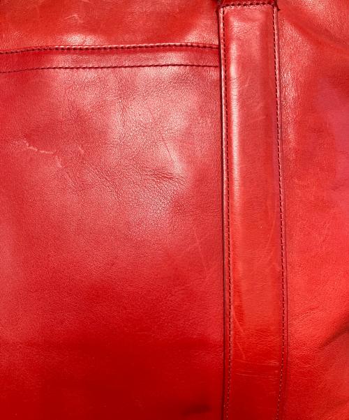 COACH（コーチ）COACH (コーチ) トートバッグ レッドの古着・服飾アイテム