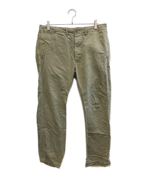 RRL（ダブルアールエル）RRL (ダブルアールエル) トラウザーパンツ カーキ サイズ:33×32の古着・服飾アイテム