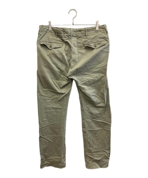 RRL（ダブルアールエル）RRL (ダブルアールエル) トラウザーパンツ カーキ サイズ:33×32の古着・服飾アイテム
