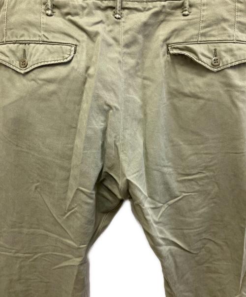 RRL（ダブルアールエル）RRL (ダブルアールエル) トラウザーパンツ カーキ サイズ:33×32の古着・服飾アイテム