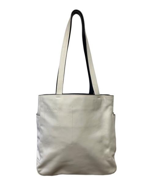 PRADA（プラダ）PRADA (プラダ) ハンドバッグ ベージュの古着・服飾アイテム