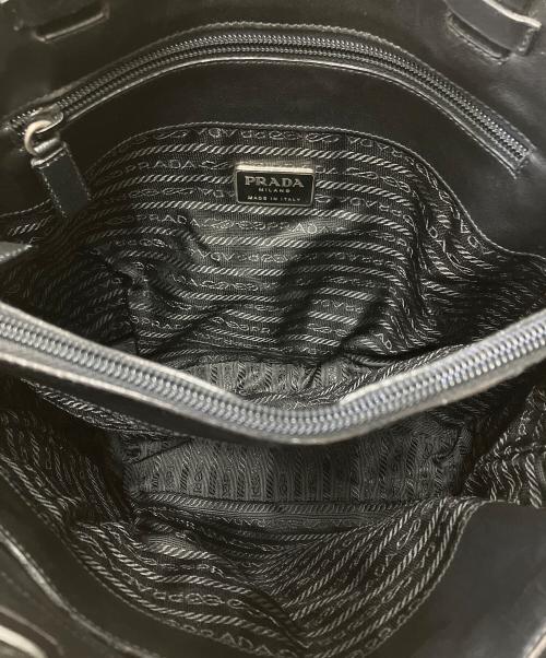 PRADA（プラダ）PRADA (プラダ) ハンドバッグ ベージュの古着・服飾アイテム