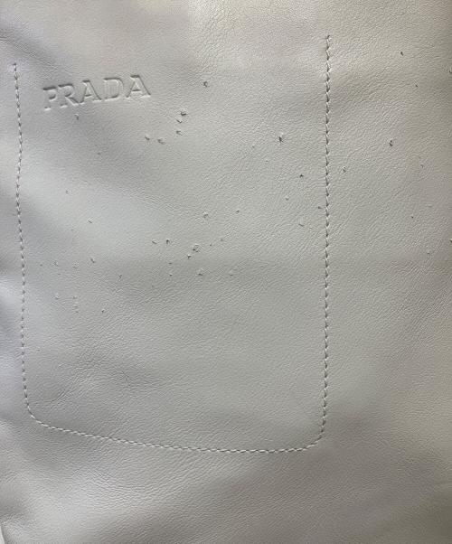 PRADA（プラダ）PRADA (プラダ) ハンドバッグ ベージュの古着・服飾アイテム