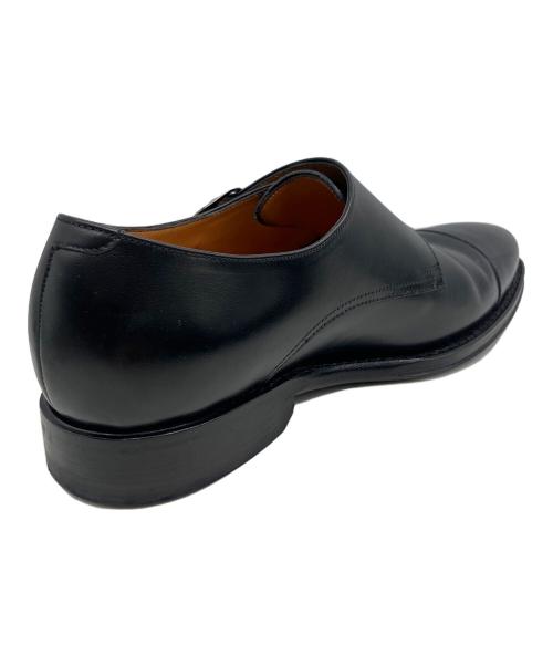 Jalan Sriwijaya（ジャランスリウァヤ）Jalan Sriwijaya (ジャランスリウァヤ) ダブルモンクストラップシューズ ブラック サイズ:7の古着・服飾アイテム