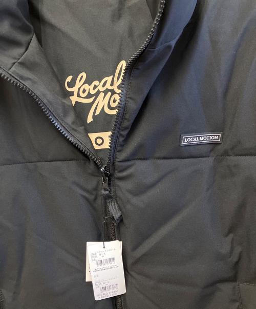 LOCAL MOTION HAWAII（ローカルモーション・ハワイ）LOCAL MOTION HAWAII (ローカルモーション・ハワイ) 中綿ジャケット ブラック サイズ:M 未使用品の古着・服飾アイテム