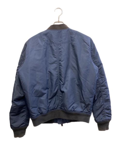 DIESEL（ディーゼル）DIESEL (ディーゼル) MA-1ジャケット ネイビー サイズ:Mの古着・服飾アイテム