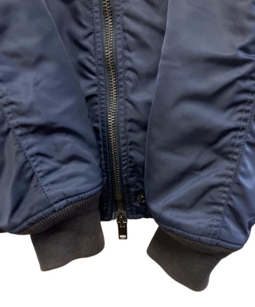 DIESEL（ディーゼル）DIESEL (ディーゼル) MA-1ジャケット ネイビー サイズ:Mの古着・服飾アイテム