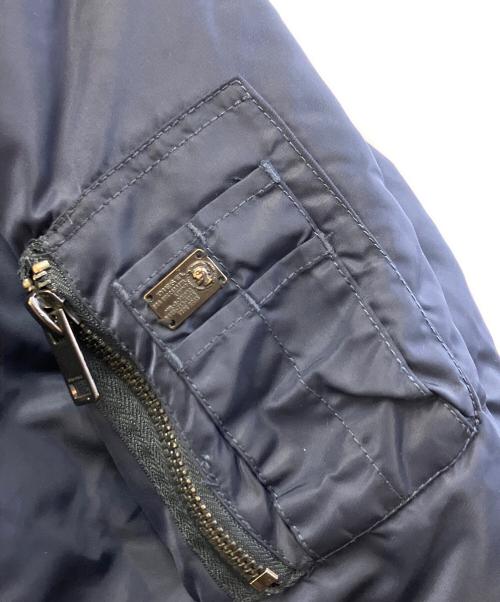 DIESEL（ディーゼル）DIESEL (ディーゼル) MA-1ジャケット ネイビー サイズ:Mの古着・服飾アイテム