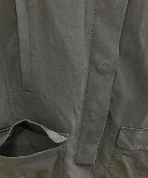 'S Max Mara（エスマックスマーラ）'S Max Mara (エスマックスマーラ) フーデッドコート ブラック サイズ:J 40の古着・服飾アイテム