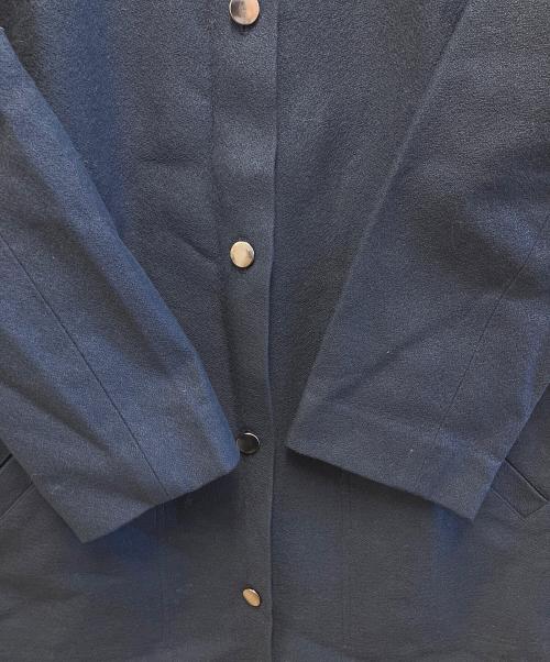 A.P.C.（アーペーセー）A.P.C. (アーペーセー) ステンカラーコート ネイビー サイズ:38の古着・服飾アイテム