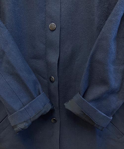 A.P.C.（アーペーセー）A.P.C. (アーペーセー) ステンカラーコート ネイビー サイズ:38の古着・服飾アイテム