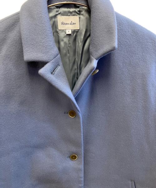 STEVEN ALAN（スティーブンアラン）STEVEN ALAN (スティーブンアラン) チェスターコート ブルー サイズ:S 未使用品の古着・服飾アイテム