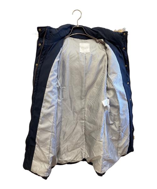 MACKINTOSH PHILOSOPHY（マッキントッシュ フィロソフィー）MACKINTOSH PHILOSOPHY (マッキントッシュ フィロソフィー) ロングダウンジャケット ネイビー サイズ:36の古着・服飾アイテム