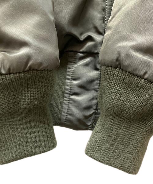 ALPHA INDUSTRIES（アルファインダストリーズ）ALPHA INDUSTRIES (アルファインダストリーズ) MA-1ジャケット グリーン サイズ:Mの古着・服飾アイテム