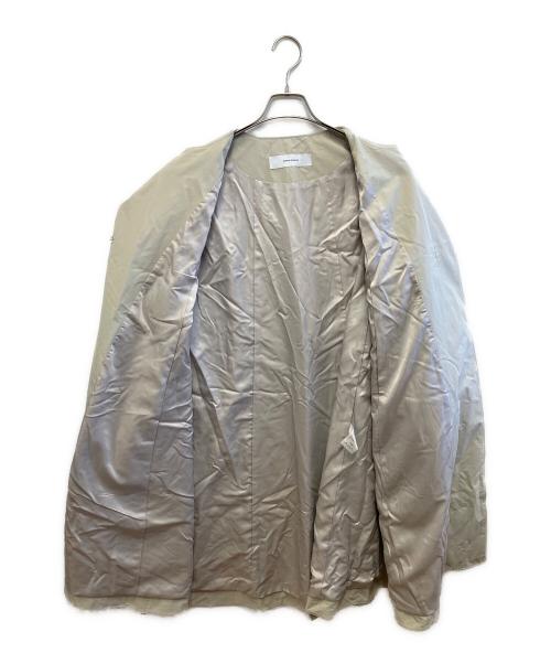 JOURNAL STANDARD（ジャーナルスタンダード）JOURNAL STANDARD (ジャーナルスタンダード) コットンナイロンフレアコート グレー サイズ:記載なしの古着・服飾アイテム