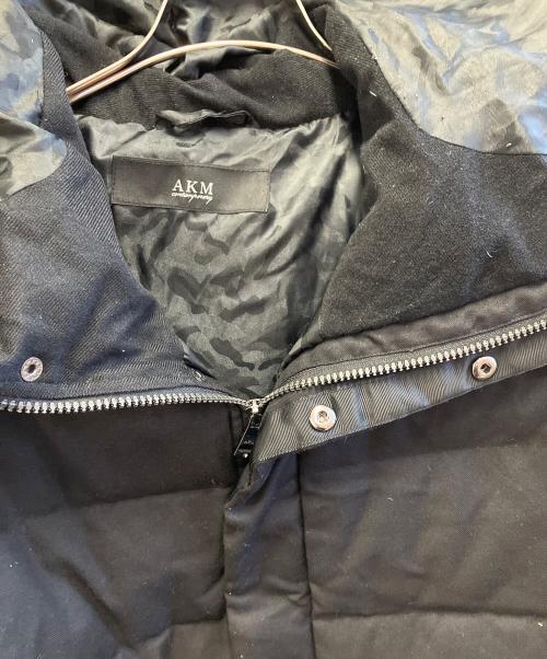 AKM（エーケーエム）AKM (エーケーエム) ダウンジャケット ブラック サイズ:JP Mの古着・服飾アイテム