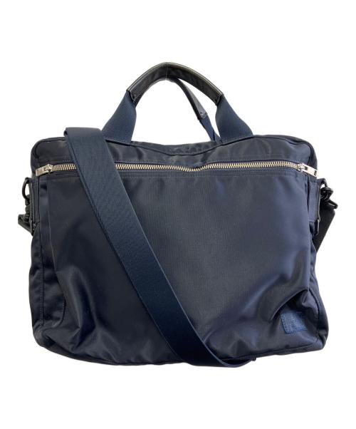 PORTER（ポーター）PORTER (ポーター) 2WAY BRIEFCASE ネイビーの古着・服飾アイテム