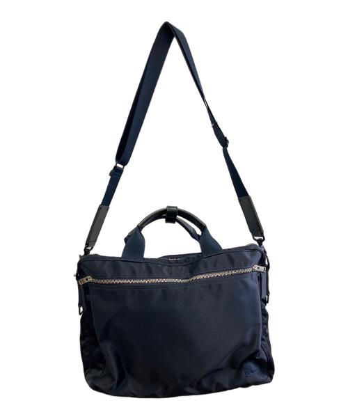 PORTER（ポーター）PORTER (ポーター) 2WAY BRIEFCASE ネイビーの古着・服飾アイテム