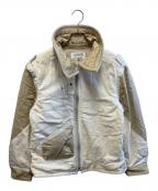 GENERAL RESEARCHジェネラルリサーチ）の古着「中綿ダック地スタンドカラージャケット」｜ベージュ