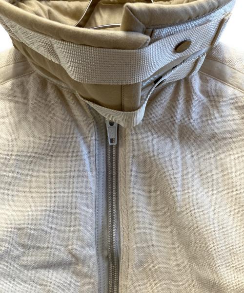 GENERAL RESEARCH（ジェネラルリサーチ）GENERAL RESEARCH (ジェネラルリサーチ) 中綿ダック地スタンドカラージャケット ベージュ サイズ:Mの古着・服飾アイテム