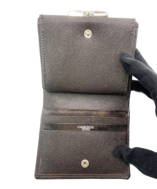 CARAN d'ACHE（カランダッシュ）CARAN d'ACHE (カランダッシュ) 2つ折り財布 ブラックの古着・服飾アイテム