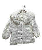 sirinシリン）の古着「チェック柄キルティングコート」｜ホワイト