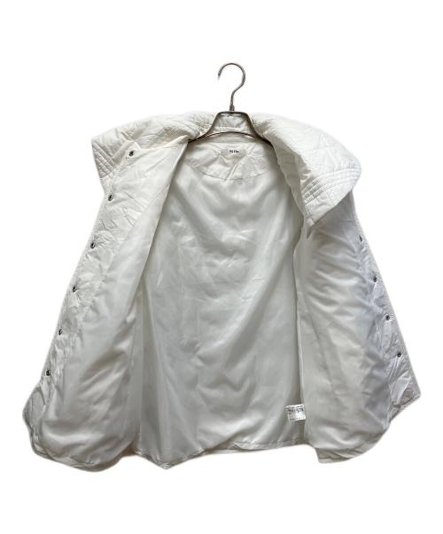 sirin（シリン）sirin (シリン) チェック柄キルティングコート ホワイト サイズ:記載なしの古着・服飾アイテム