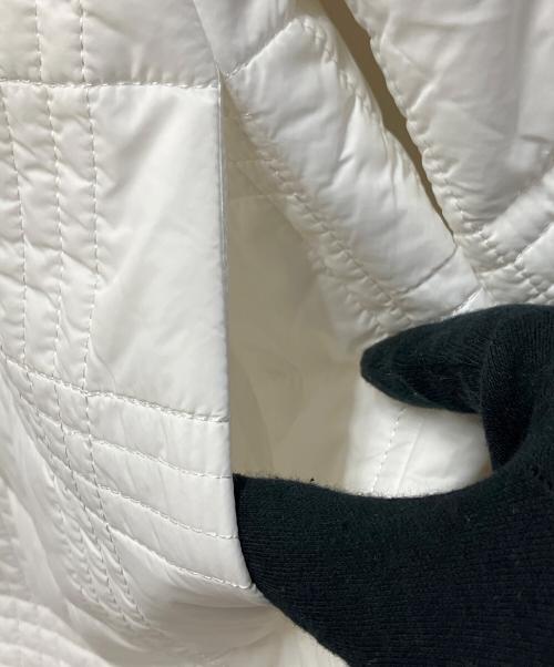 sirin（シリン）sirin (シリン) チェック柄キルティングコート ホワイト サイズ:記載なしの古着・服飾アイテム