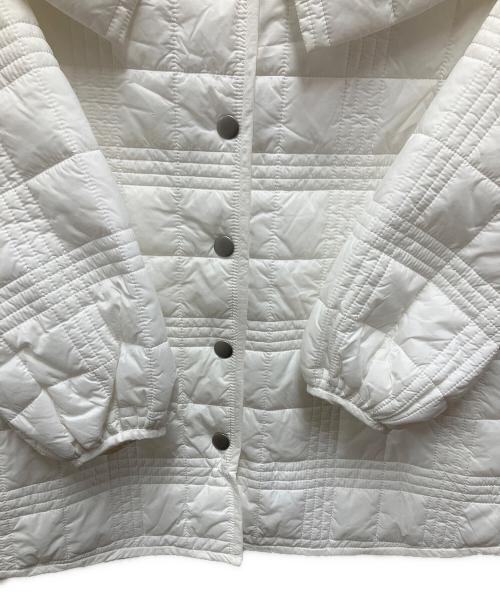 sirin（シリン）sirin (シリン) チェック柄キルティングコート ホワイト サイズ:記載なしの古着・服飾アイテム