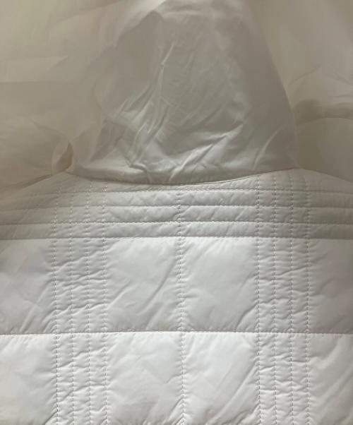 sirin（シリン）sirin (シリン) チェック柄キルティングコート ホワイト サイズ:記載なしの古着・服飾アイテム