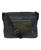 PAUL SMITHポールスミス）の古着「ショルダーバッグ」｜ネイビー×オリーブ