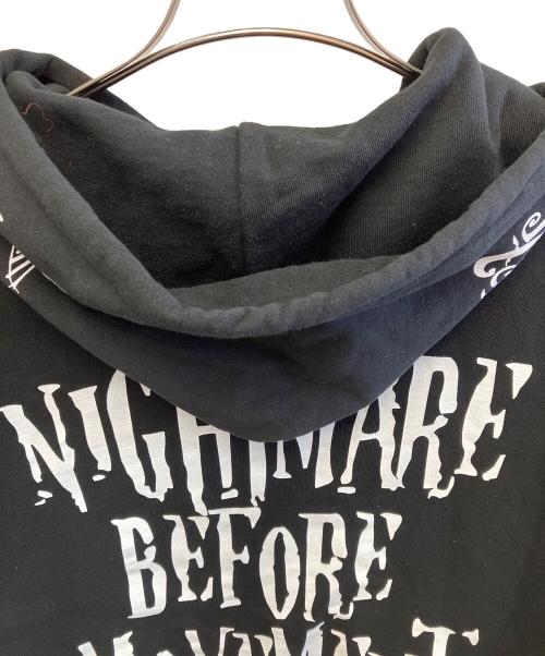 SHADOW MOVEMENT（シャドウムーブメント）SHADOW MOVEMENT (シャドウムーブメント) プルオーバーパーカー ブラック サイズ:Lの古着・服飾アイテム