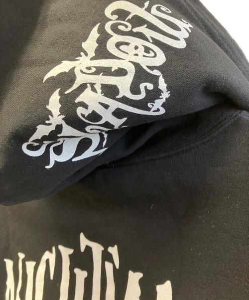 SHADOW MOVEMENT（シャドウムーブメント）SHADOW MOVEMENT (シャドウムーブメント) プルオーバーパーカー ブラック サイズ:Lの古着・服飾アイテム