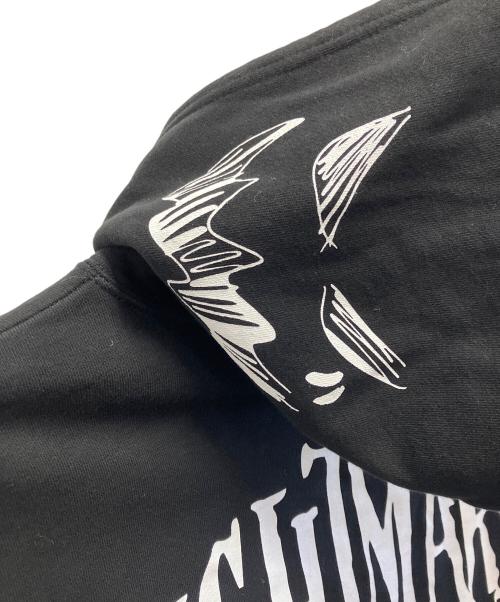 SHADOW MOVEMENT（シャドウムーブメント）SHADOW MOVEMENT (シャドウムーブメント) プルオーバーパーカー ブラック サイズ:Lの古着・服飾アイテム