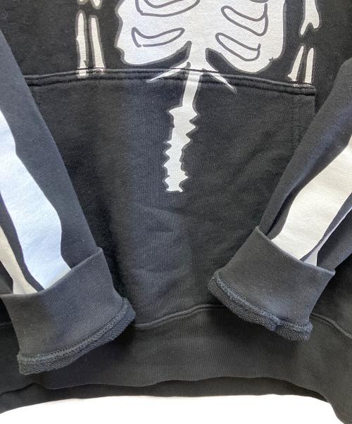 SHADOW MOVEMENT（シャドウムーブメント）SHADOW MOVEMENT (シャドウムーブメント) プルオーバーパーカー ブラック サイズ:Lの古着・服飾アイテム