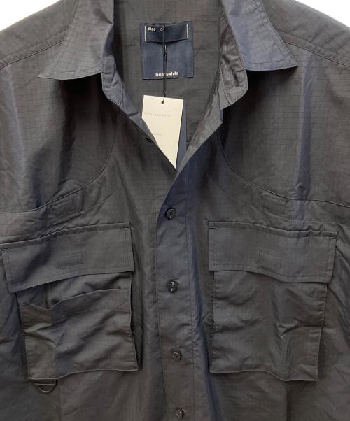 meanswhile（ミーンズワイル）meanswhile (ミーンズワイル) Dry-Rip Luggage S.S SH ブラック サイズ:1 未使用品の古着・服飾アイテム