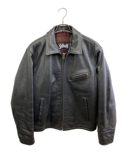 Schott（ショット）Schott (ショット) シングルライダースジャケット ブラック サイズ:40の古着・服飾アイテム