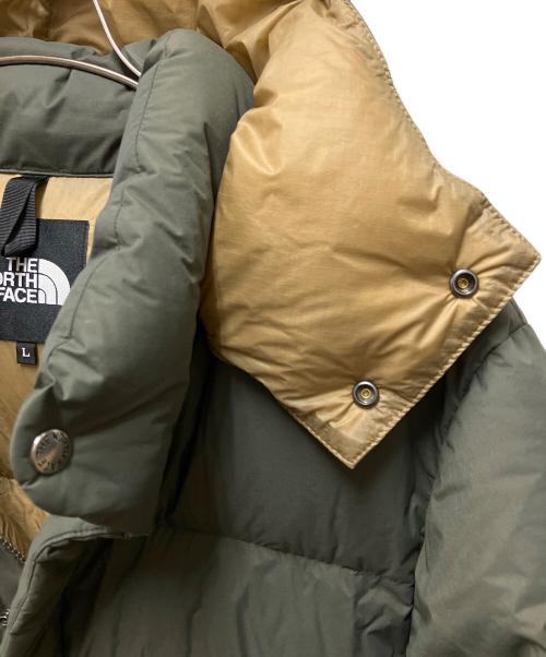 THE NORTH FACE（ザ ノース フェイス）THE NORTH FACE (ザ ノース フェイス) ダウンジャケット カーキ サイズ:Lの古着・服飾アイテム