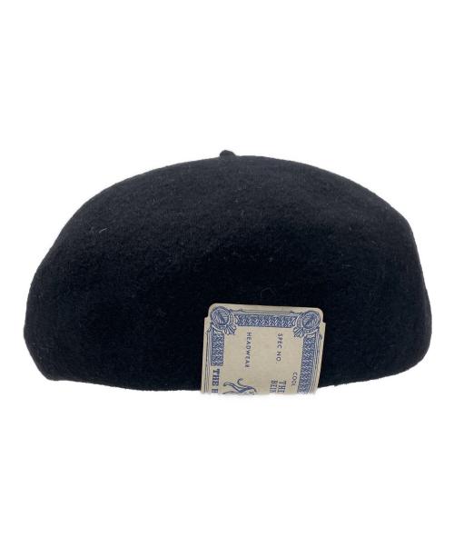 THE H.W.DOG&CO.（エイチダブリュードッグアンドコー）THE H.W.DOG&CO. (エイチダブリュードッグアンドコー) ベレー帽 ブラック サイズ:Sの古着・服飾アイテム