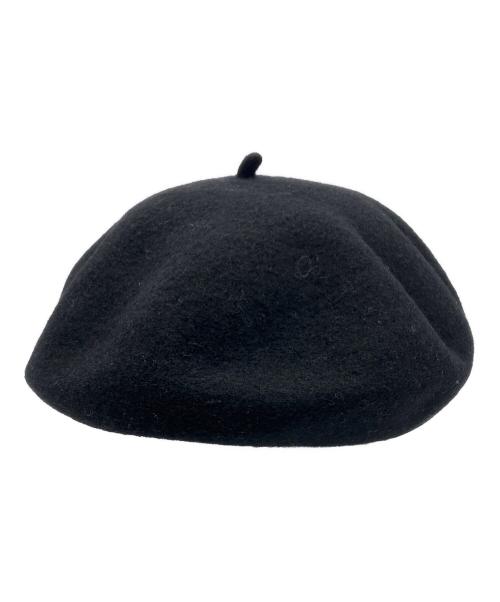 THE H.W.DOG&CO.（エイチダブリュードッグアンドコー）THE H.W.DOG&CO. (エイチダブリュードッグアンドコー) ベレー帽 ブラック サイズ:Sの古着・服飾アイテム
