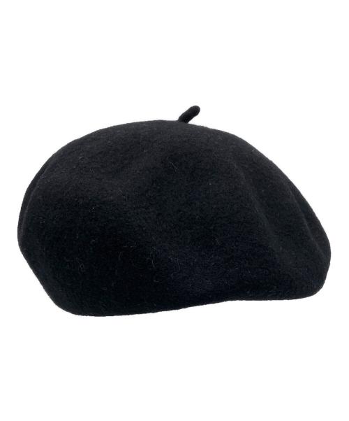THE H.W.DOG&CO.（エイチダブリュードッグアンドコー）THE H.W.DOG&CO. (エイチダブリュードッグアンドコー) ベレー帽 ブラック サイズ:Sの古着・服飾アイテム