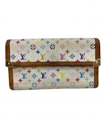 LOUIS VUITTON（ルイ ヴィトン）の古着「ポルトトレゾール・インターナショナル」｜ホワイト