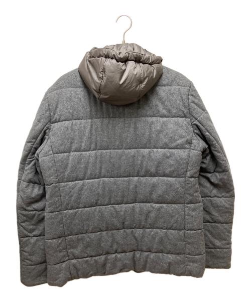 HUGO BOSS（ヒューゴ ボス）HUGO BOSS (ヒューゴ ボス) 中綿コート グレー サイズ:DE52 FR52 UK52の古着・服飾アイテム