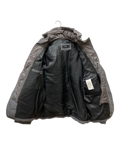 HUGO BOSS（ヒューゴ ボス）HUGO BOSS (ヒューゴ ボス) 中綿コート グレー サイズ:DE52 FR52 UK52の古着・服飾アイテム