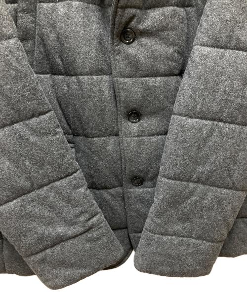 HUGO BOSS（ヒューゴ ボス）HUGO BOSS (ヒューゴ ボス) 中綿コート グレー サイズ:DE52 FR52 UK52の古着・服飾アイテム