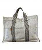 HERMESエルメス）の古着「トートバッグ」｜グレー