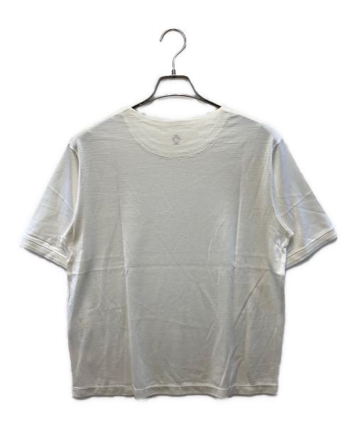 SIDE SLOPE（サイドスロープ）SIDE SLOPE (サイドスロープ) WAGAMAMA (ワガママ) 半袖Tシャツ ホワイト サイズ:1 未使用品の古着・服飾アイテム